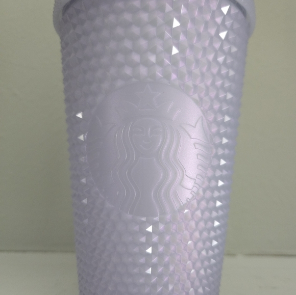NWOT Starbucks 2021 Holiday Icy Lilac Studded Tumbler Cup - Picture 2 of 4